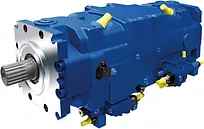Axial piston variable double pump A28VLO series 10